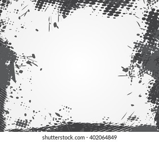 Grunge frame.Grunge background.Abstract vector template.