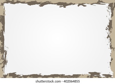 Grunge frame.Grunge background.Abstract vector template.