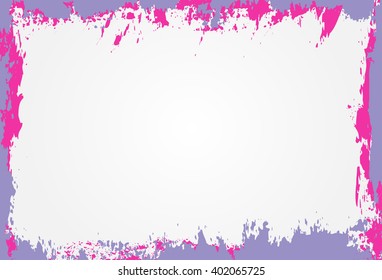 Grunge frame.Grunge background.Abstract vector template.