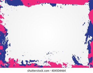 Grunge frame.Grunge background.Abstract vector template.
