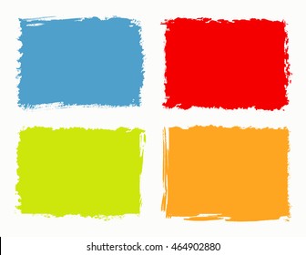 Grunge frame.Grunge background.Abstract vector template.