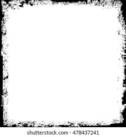 Grunge frame.Grunge background.Abstract vector template.