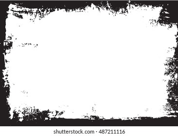 Grunge frame.Grunge background.Abstract vector template.