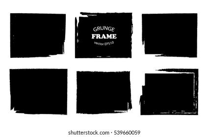 Grunge frame.Grunge background.Abstract vector template.