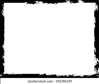 Grunge frame.Grunge background.Abstract vector template.