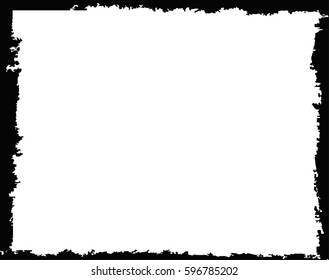 Grunge frame.Grunge background.Abstract vector template.
