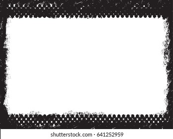 Grunge frame.Grunge background.Abstract vector template.