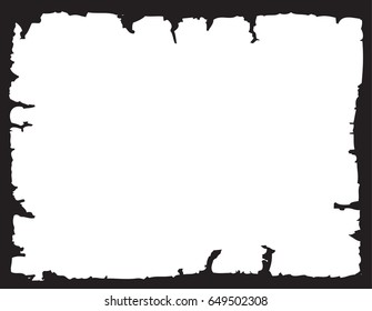 Grunge frame.Grunge background.Abstract vector template.