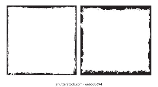 Grunge frame.Grunge background.Abstract vector template.