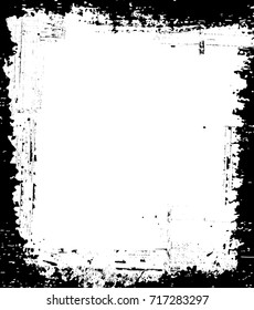 Grunge frame.Grunge background.Abstract vector template.