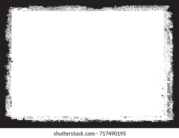 Grunge frame.Grunge background.Abstract vector template.