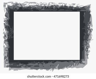 Grunge Frame.Grunge Background.Vector.