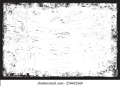 Grunge frame.Grunge texture.Distress texture.Vector template.