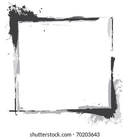 Grunge Frames for multiple applications. Vector EPS 8.