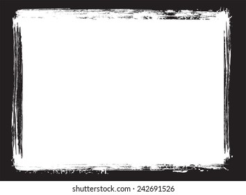 Grunge frame.Vector illustration.
