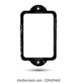 Grunge framework background textures, Vector background EPS 10