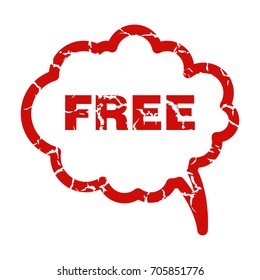 grunge free icon