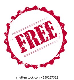 Grunge free stamp
