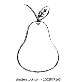 grunge fresh delicious pear fruit nutrition