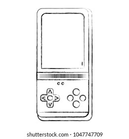grunge gamepad technology console play design