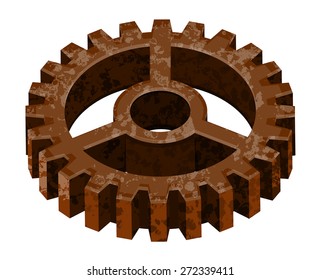 Grunge Gear Wheel