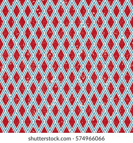 Grunge geometric pattern