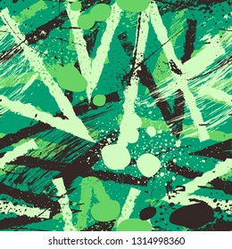 Grunge geometric pattern for girls, boys, fashion textile, sport clothes.
