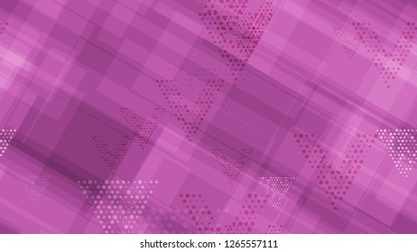 Grunge Geometric Seamless Pattern. Dark and Llight Triangles, Points, Lines. The Idea of a Modern Background, Packaging, Textiles, Wallpaper. Sporty Fashion Pattern.