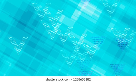 Grunge Geometric Seamless Pattern. Element of Creative Background, Packaging, Textiles, Wallpaper. Sporty Fashion Pattern. Dark and Llight Triangles, Points, Lines.