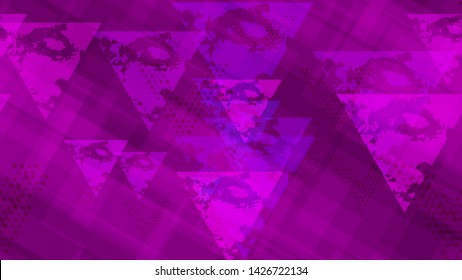 Grunge Geometric Seamless Pattern. Element of an Unusual Background, Packaging, Textiles, Wallpaper. Distressed Grungy Pattern Design. Sporty Fashion Pattern.