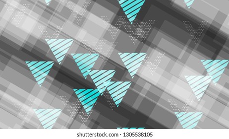 Grunge Geometric Seamless Pattern. The Idea of a Modern Background, Packaging, Textiles, Wallpaper. Sporty Fashion Pattern. Distressed Grungy Pattern Design.