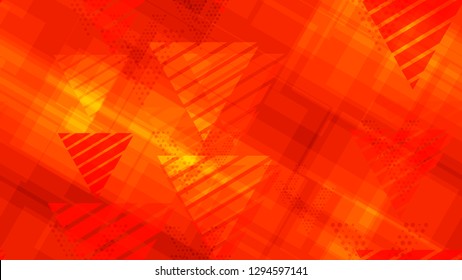 Grunge Geometric Seamless Pattern. Sporty Fashion Pattern. Element of an Unusual Background, Packaging, Textiles, Wallpaper. Distressed Grungy Pattern Design.