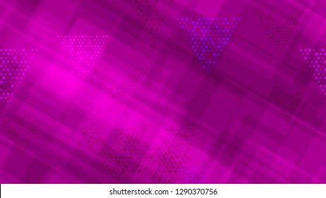 Grunge Geometric Seamless Pattern. Triangles, Points, Lines of Different Shades. Sporty Fashion Pattern. Element of the Modern Background, Packaging, Textiles, Wallpaper.