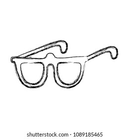 grunge glasses frame style optical object