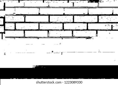 Grunge glitched black and white background. Glitch overlay distress texture. Cyber hacker attack theme creative design template. EPS10 vector.