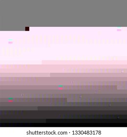 Grunge glitched color pixel background. Glitch distress texture. Cyber hacker attack theme creative design template. EPS10 vector