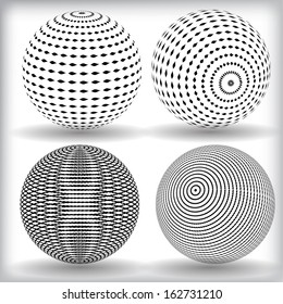 Grunge globe 