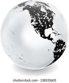 Grunge globes