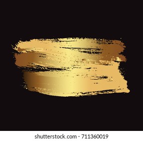 Grunge gold banner.Grunge design elements.