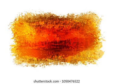 Grunge gold banner.Vector golden background.