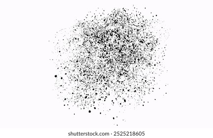 Grunge graffiti spray splashes and drops. vector spray paint shape with messy stains black, Grunge black spray paint, eps8
