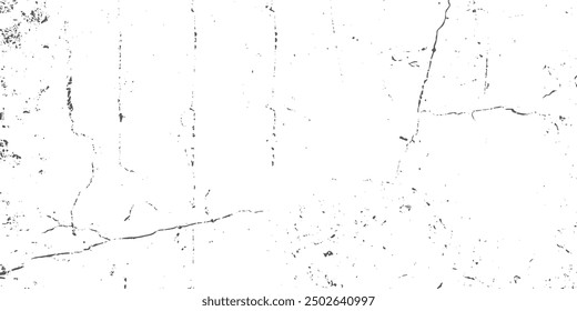 Grunge grain scratched texture vector black and white distressed. 