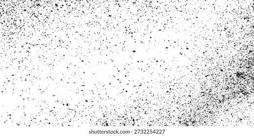 Grunge grain scratched texture vector black and white grain noise Speckle grain dot white paper noise texture with distress effect vector illustration 
