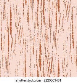 Grunge Grain Wooden Vector Texture Seamless Pattern
