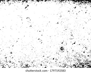 Grunge grainy dirty texture. Abstract urban distress overlay background. Vector illustration