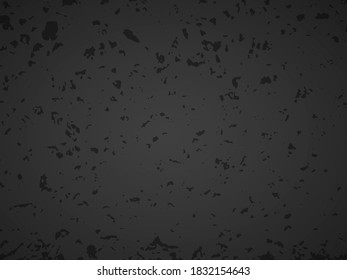 Grunge grainy dirty texture. Dark scratched distress abstract urban overlay background. Vector illustration
