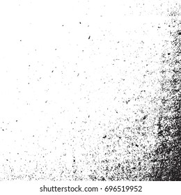 Grunge grainy overlay texture. Distressed noise background. Empty design template. EPS10 vector.