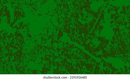 Grunge green moss background. Vector illustration