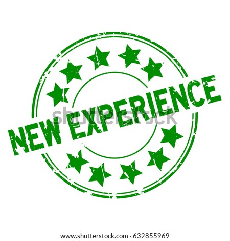 Grunge Green New Experience Star Icon Stock Vector (Royalty Free ...