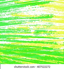 Grunge green and yellow texture background - abstract isolated stock vector template - easy to use